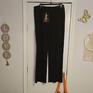Shape FX Black Control Pants